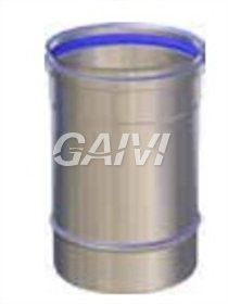 Foto EUROSTAR TUBO FUMO MONOPARETE H.250 - Ø 160 MM. IN ACCIAIO INOX