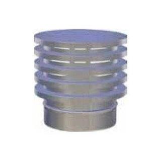 EUROSTAR CAPPELLO ITALIA MONOPARETE Ø 80 MM. IN ACCIAIO INOX