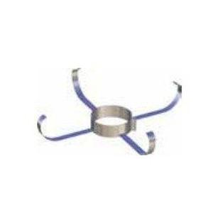 EUROSTAR COLLARE DI CENTRAGGIO MONOPARETE Ø 150 MM. IN ACCIAIO INOX