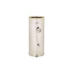 EUROSTAR MODULO PRELIEVO FUMI E TEMPERATURA MONOPARETE Ø 120 MM. IN ACCIAIO INOX