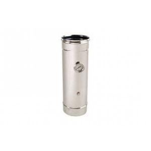 EUROSTAR MODULO PRELIEVO FUMI MONOPARETE Ø 80 MM. IN ACCIAIO INOX
