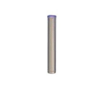 EUROSTAR TUBO FUMO MONOPARETE H.1000 - Ø 100 MM. IN ACCIAIO INOX
