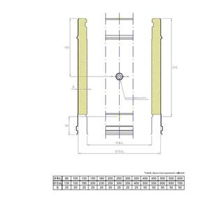 EUROSTAR25 MODULO PRELIEVO FUMI DOPPIAPARETE Ø 350 MM. IN ACCIAIO INOX CON INTERCAPEDINE IN LANA DI ROCCIA