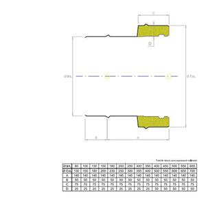 EUROSTAR25 RACCORDO DA MONOPARETE Ø 80 MM. A DOPPIAPARETE Ø 80 MM. IN ACCIAIO INOX