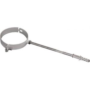 PLASTIKO COLLARE CON TASSELLO MONOPARETE Ø 125 MM. IN PPS BIANCO PER CALDAIE A CONDENSAZIONE
