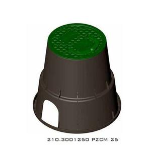 POZZETTO TONDO CON MANIGLIA D. 336 H. 261