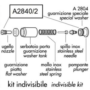KIT RIPARAZ. INDIVISIBILE X DOCCIA