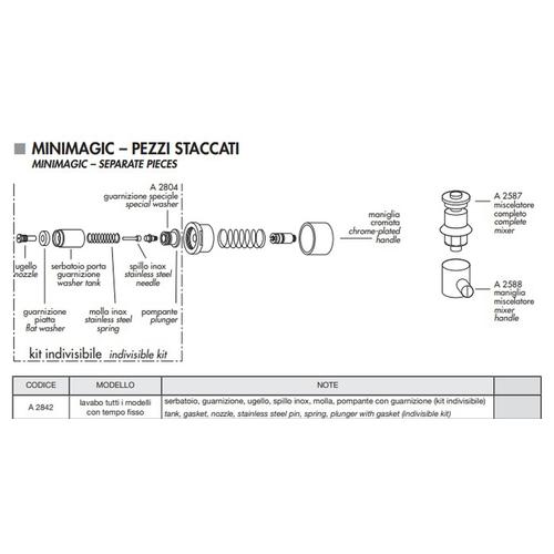 A 2842 MINIMAGIC-KIT INDIVISIBILE Foto 2