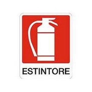 CARTELLO INDICATORE ESTINTORE 20X30