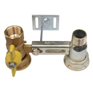 MENSOLA CON RUBINETTO GAS X CONTATORE 2 X 1 1/2