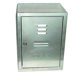 CASSETTA CONTATORE DOPPIA PORTA H50XL60XP25 INOX