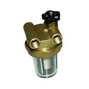 FILTRO GASOLIO 2VIE 3/8 CON RUB.E VALVOLA RITEGNO