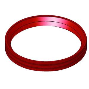 GUARNIZIONE SILICONE D.80 4 TACCHE X CURVA