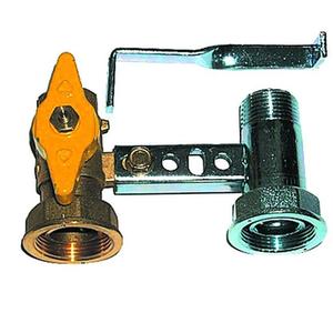 MENSOLA CON RUBINETTO GAS X CONTATORE 1"1/4X3/4X3/4