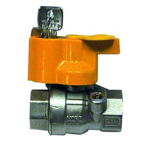 RUB SFERA GAS FF 1" CON SERRATURA E PRESA PRESS