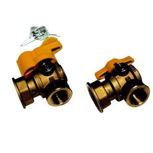 RUBINETTO SQUADRA  PRESA PRESSIONE 3/4F X1"FG 4242