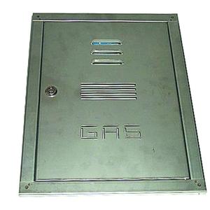 SPORTELLO INOX 50X40 X CONTATORE GAS
