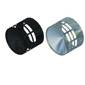 TERMINALE SCARICO FUMI INOX D.80