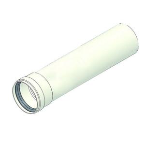 TUBO FUMO CON BICCHIERE D. 130 CM. 50 BIANCO