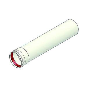 TUBO FUMO CON BICCHIERE D.60 CM. 100 BIANCO