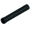 Tubo fumo d.80 mt.1 alluminio nero (pellet) TECNOGAS - 51642