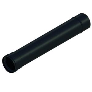 TUBO FUMO D.80 MT.1 ALLUMINIO NERO (PELLET)