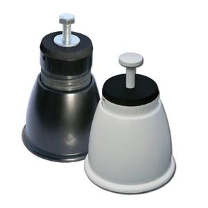 PIEDINO A PAVIMENTO AVORIO GENIUS1000R CON VITE