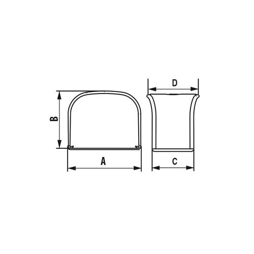 MG-75 MANICOTTO GIUNZIONE BIANCO OPTIMA Foto 2