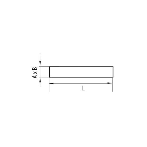 TUBO RETTANGOLARE 60X204 TQ204 Foto 2