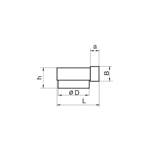 RIDOTTO TONDO D125 RETTANGOLARE 60X204 RTR204 Foto 2