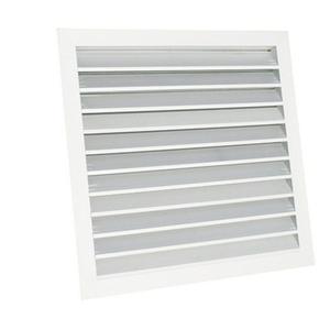 GRIGLIA VENTILAZ. DA ESTERNO 300X300 BIANCA