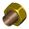 RACCORDO A SALDARE IN BRONZO GAS D.22 TC 1" Foto 2