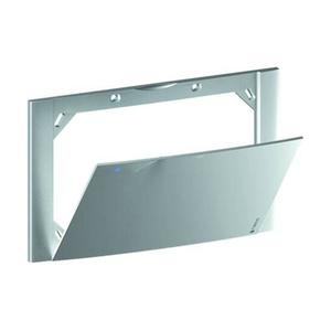 K4.3 PLACCA COPERT. RUBINETTO INCASSO ACQUA 230X140 BIANCA