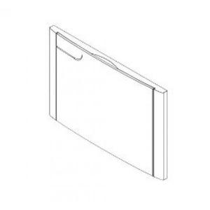 K2.1 PLACCA COPERTURA RUBINETTO INCASSO GAS BIANCA