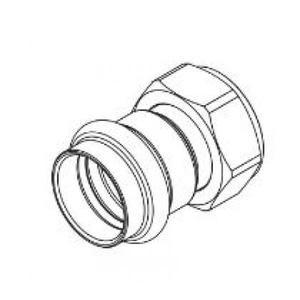 RACCORDO A PRESSARE UNIPRESS GAS D.18 TC 3/4"