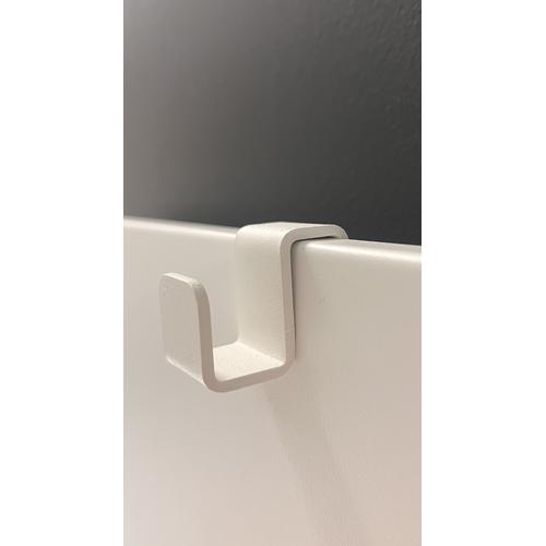 Smedbo Air Set Di 2 Ganci Porta Asciugamano In Ottone E Zinco - Finitura Argento, Fissaggio A Scomparsa