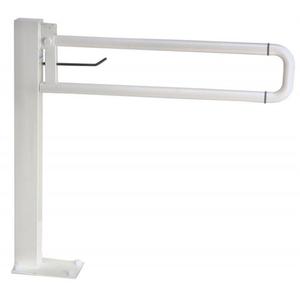 660 BARRA SOSTEGNO RIB 65 CM SU COLONNA CON P.CARTA