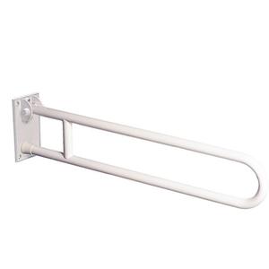 BARRA SOSTEGNO RIBALTABILE 830MM BIANCO