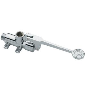 RUBINETTO MONOPEDALE A PAVIMENTO RUPD1101