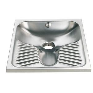 TURCA DA INCASSO INOX CON SPARTIACQUE DA INCASSO