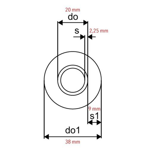 TUBO MULTISTRATO ISOLATO SPEC. 9MM 20X2,25 ROTOLO (50MT Foto 2