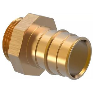 RACCORDO DIRITTO MASCHIO Q&E 32 OTTONE 1008730