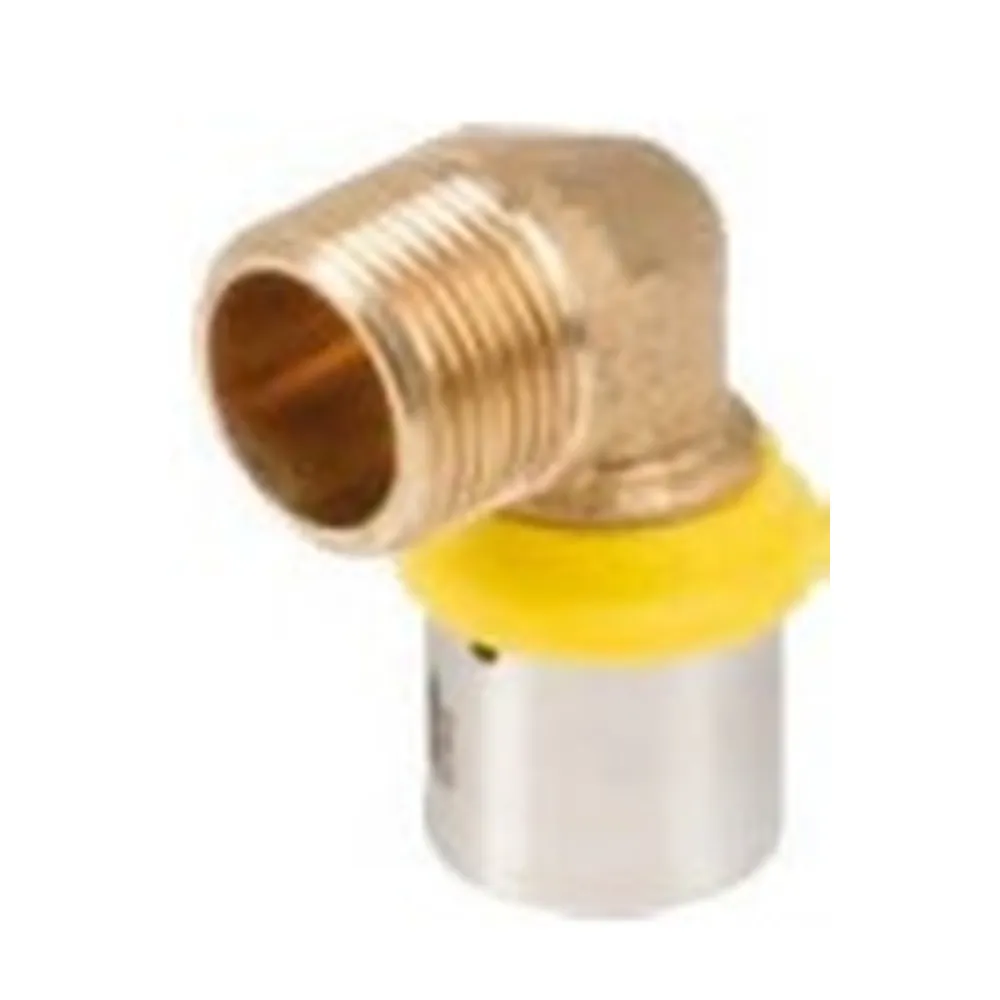 Gomiti Ottone Per PEX-A 10 Gomiti A Sudore Maschio 1/2" Pex A In - Foto 6
