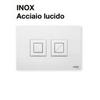 PLACCA INOX CROMO LUCIDO LARGE VS0877905 Foto 1