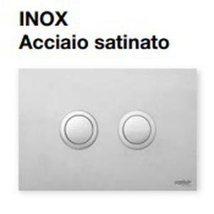 PLACCA CASSETTA VS0877933 INOX CROMO SATINATO