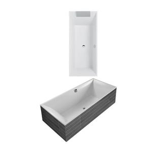 SQUARO DUO SLIM LINE 1794X794 VASCA INCASSO