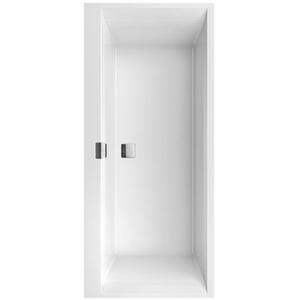 SQUARO EDGE 12 170X75 VASCA INCASSO QUARYL BIANCO