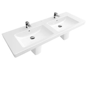 SUBWAY 2.0 7175D0 LAVABO DOPPIO BIANCO CERAMICPLUS