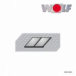 SET MONTAGGIO VERTICALE SOPRATETTO X2 COLLETTORE ALU E