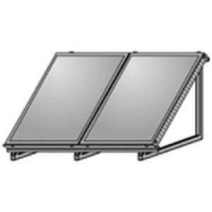 SET SUPPORTO 2 COLLETTORI X TETTI PIANI